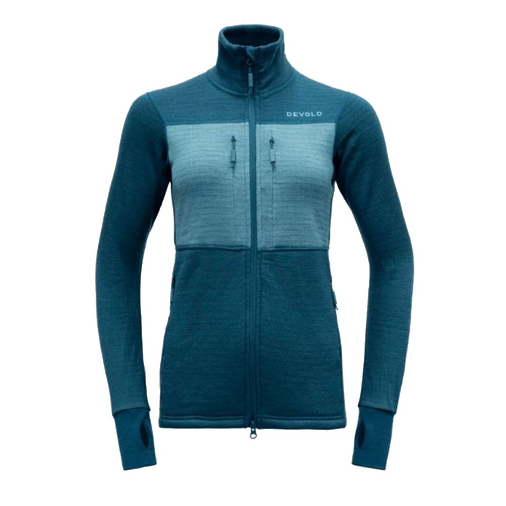 Devold Egga Grid Merino Womens Jacket 2023 - Skiis & Biikes