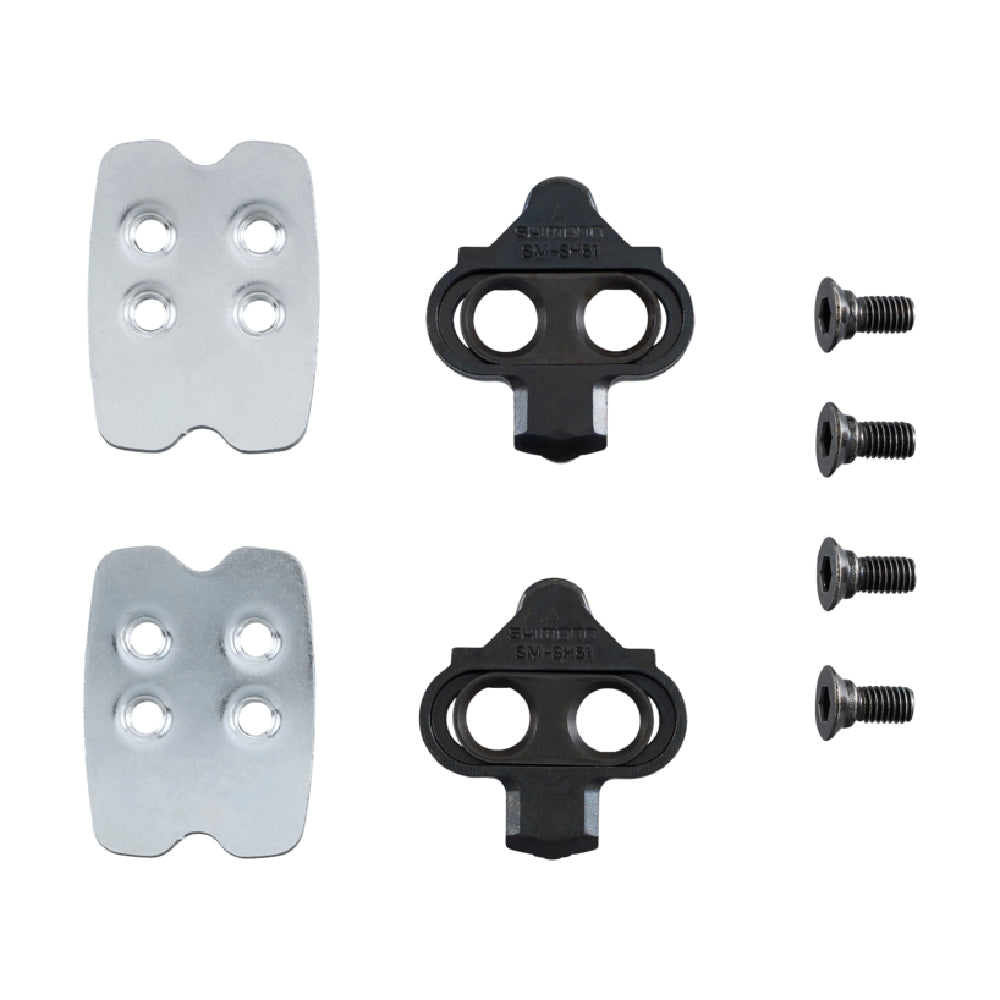 Shimano  SM-SH51 SPD Cleat Set Single Release With Cleat Nut