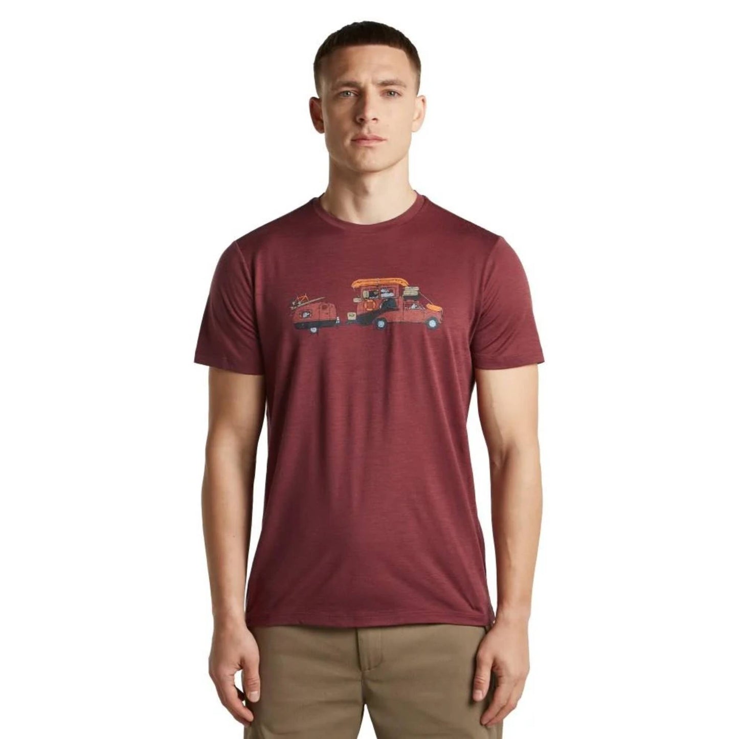 Icebreaker 150 Tech Lite Transportage Mens SS Tee