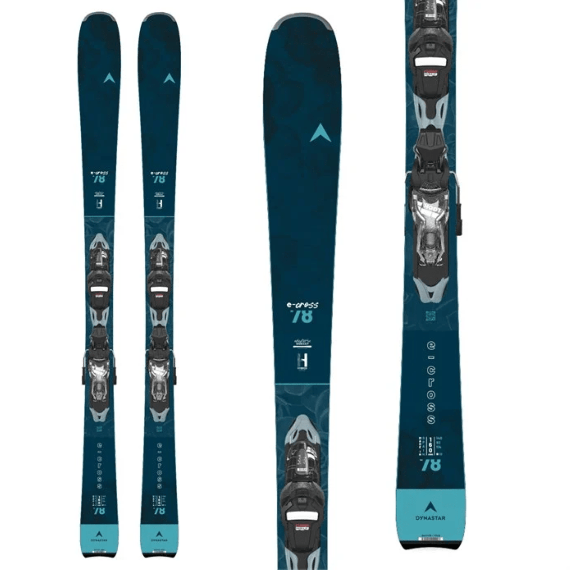 Dynastar E Cross 78 Womens Ski + Xpress W 10 GW Binding 2025 - Skiis & Biikes