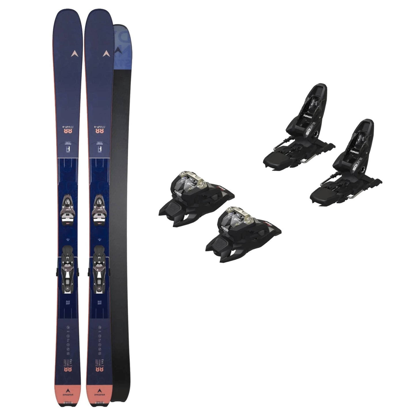 Dynastar E Cross 88 Ski and Marker Squire 11 GW Bindings 2025 - Skiis & Biikes