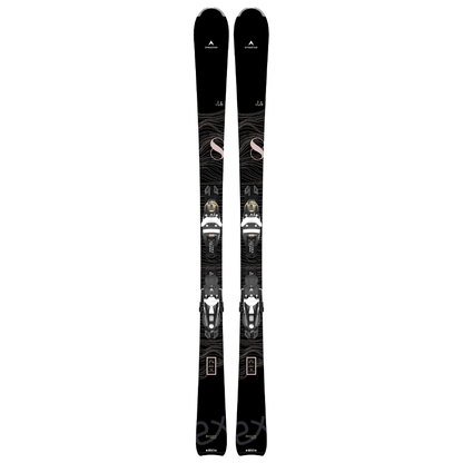 Dynastar E Lite 8 Womens Ski + NX 12 K GW Binding 2024 - Skiis & Biikes