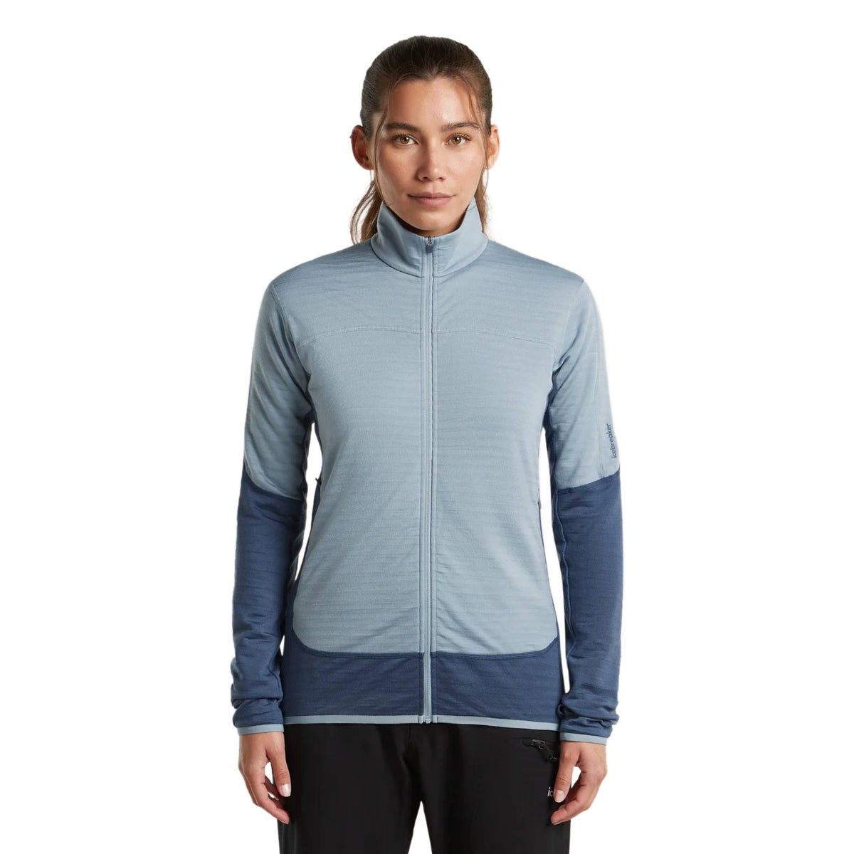 Icebreaker 300 RealFleece Descender Womens LS Zip
