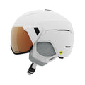 Giro Aria Spherical Womens Helmet 2024 matte White Left Detail 