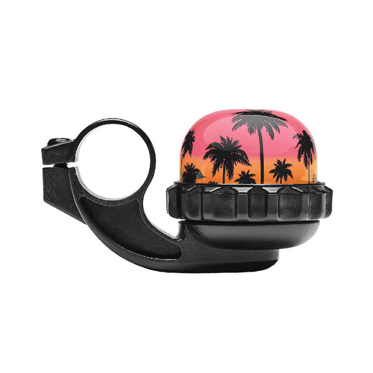 Electra Coast Highway Twister Bike Bell, Dark Pink/Light Orange - Skiis & Biikes