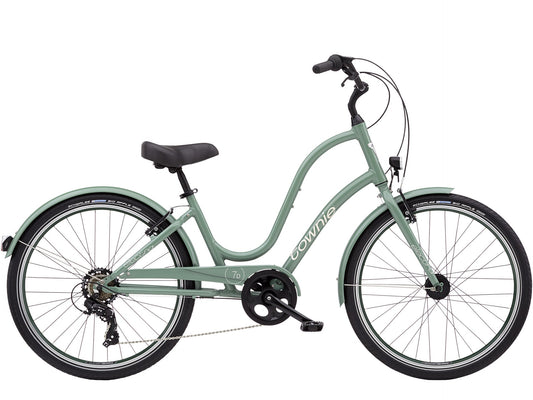 Electra Townie 7D EQ Ladies Bike with Fenders Palm Green 26 - Skiis & Biikes
