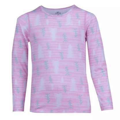 Hot Chilly's Velvet Print Youth Crew