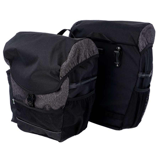 EVO, Pannier Set, Black - Skiis & Biikes