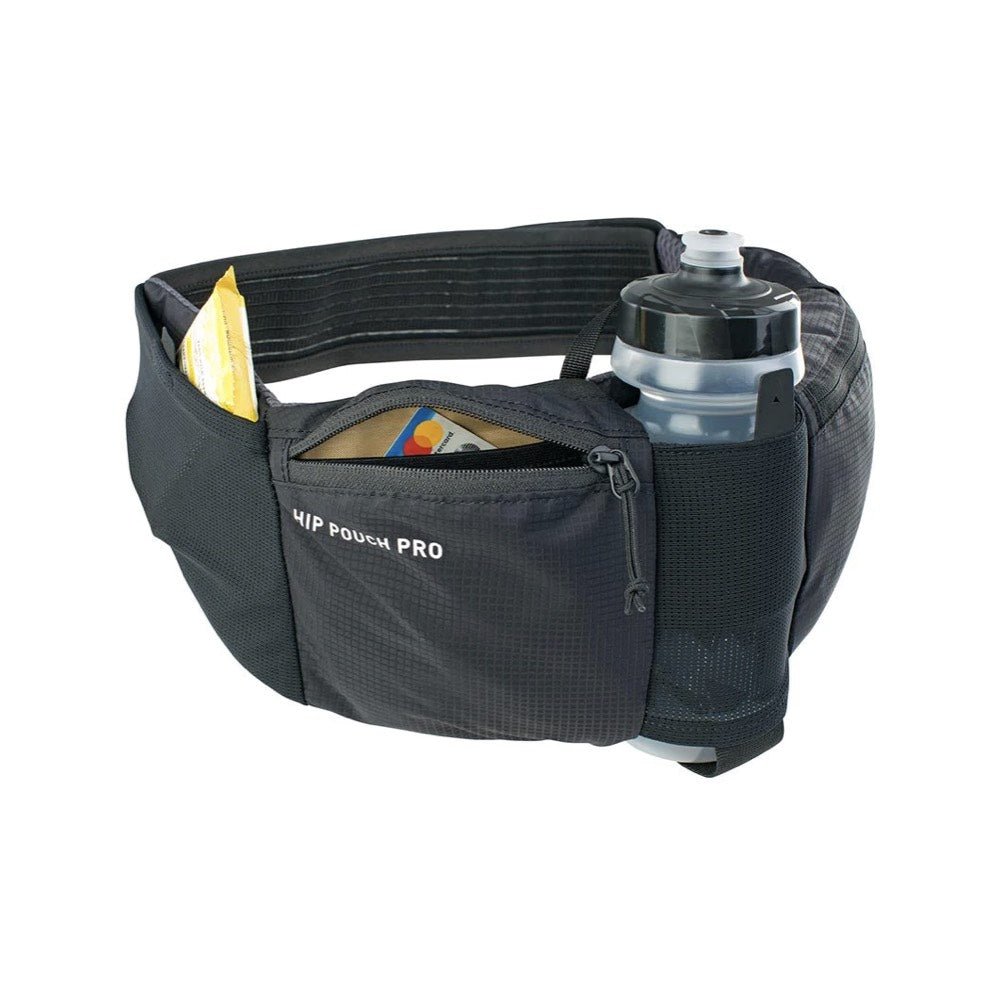 EVOC Hip Pouch Pro + Drink Bottle Bag - Skiis & Biikes