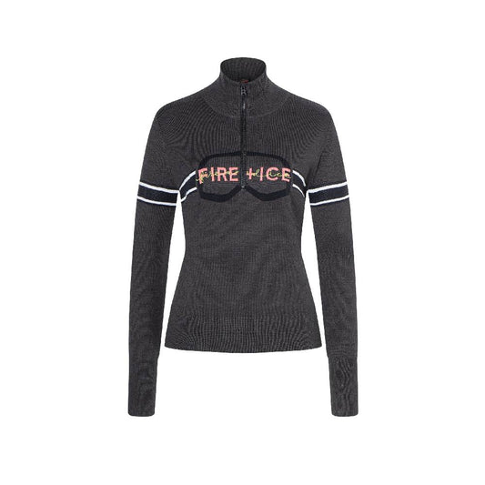 Fire + Ice Azra Womens Zip Sweater 2024 - Skiis & Biikes