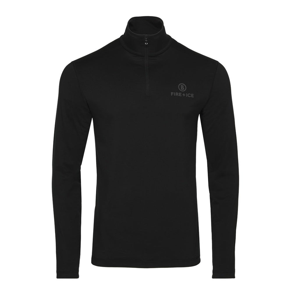 Fire + Ice Pascal Mens Zip Turtleneck 2023 - Skiis & Biikes