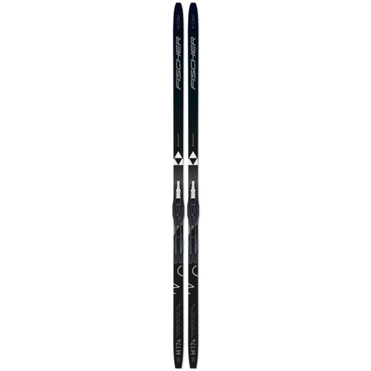 Fischer Apollo EF IFP Mounted Nordic Skis With Tour Step In Bindings - Skiis & Biikes