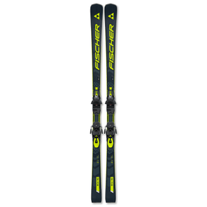 スキー FISCHER RC4 WC SC M TRACK PLATE 165cm Fischer RC4 WC RC M-Track Ski + Fischer RC4 Z12 GW Binding 2025