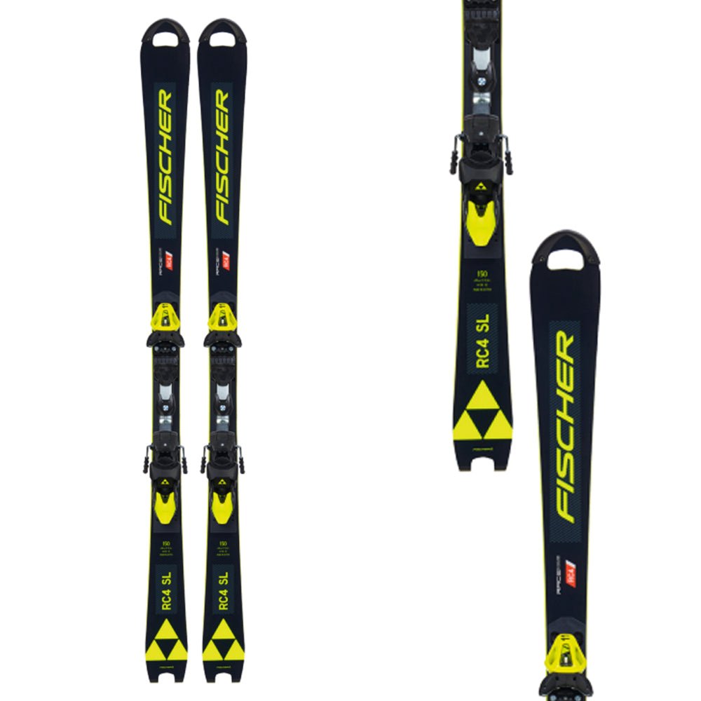 Fischer RC4 Worldcup SL Jr. M/O Plate Ski 2023 - Skiis & Biikes