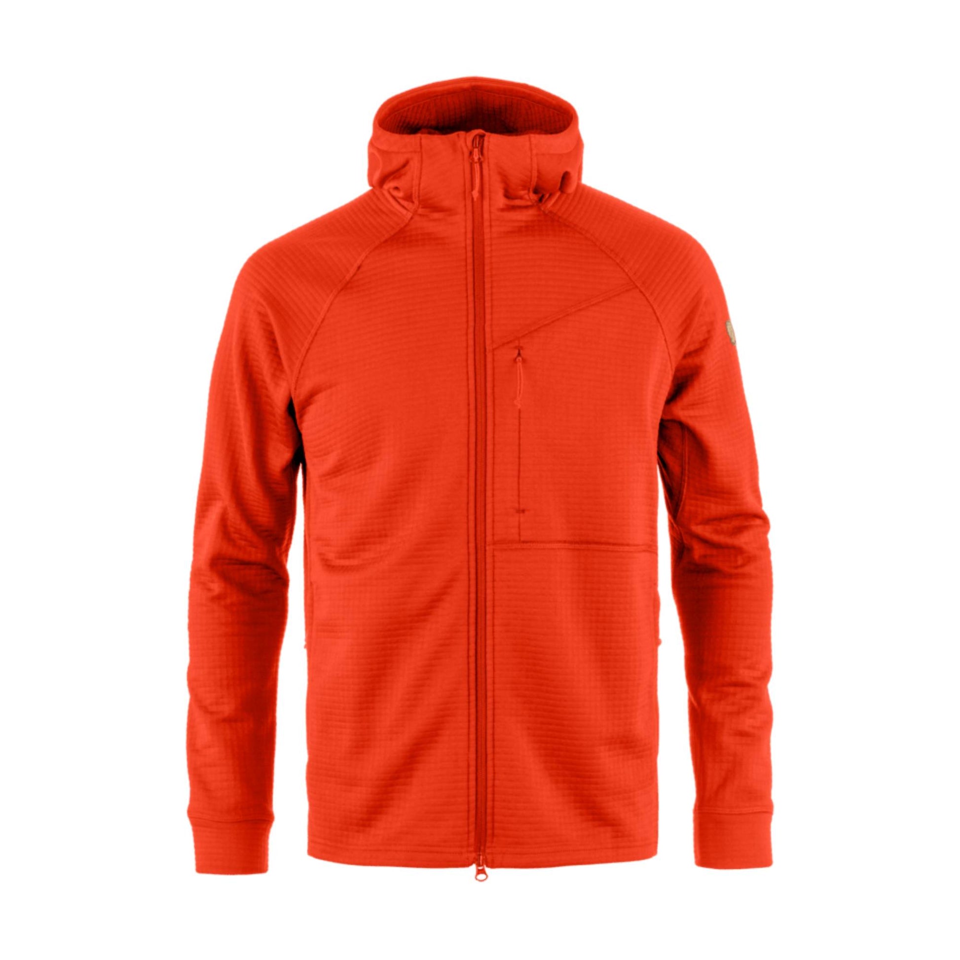 Fjallraven Abisko Mens Grid Fleece Hoodie 2026 - Skiis & Biikes