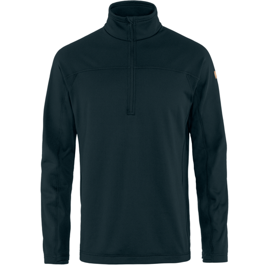 Fjallraven Abisko Mens Lite Fleece Half Zip 2025 - Skiis & Biikes