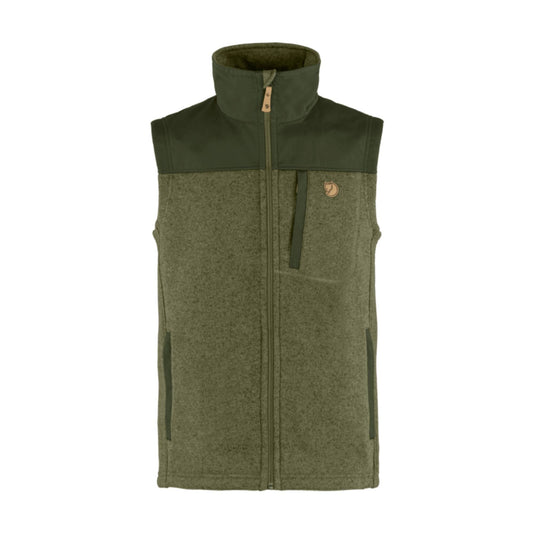 Fjallraven Buck Mens Fleece Vest 2026 - Skiis & Biikes