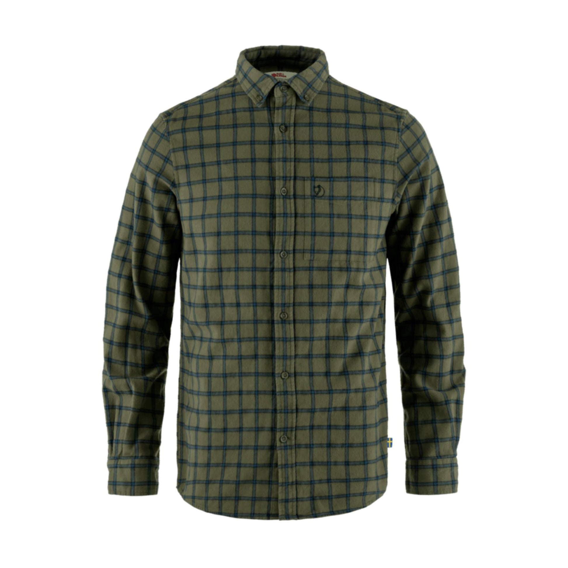 Fjallraven Ovik Mens Flannel Shirt 2026 - Skiis & Biikes