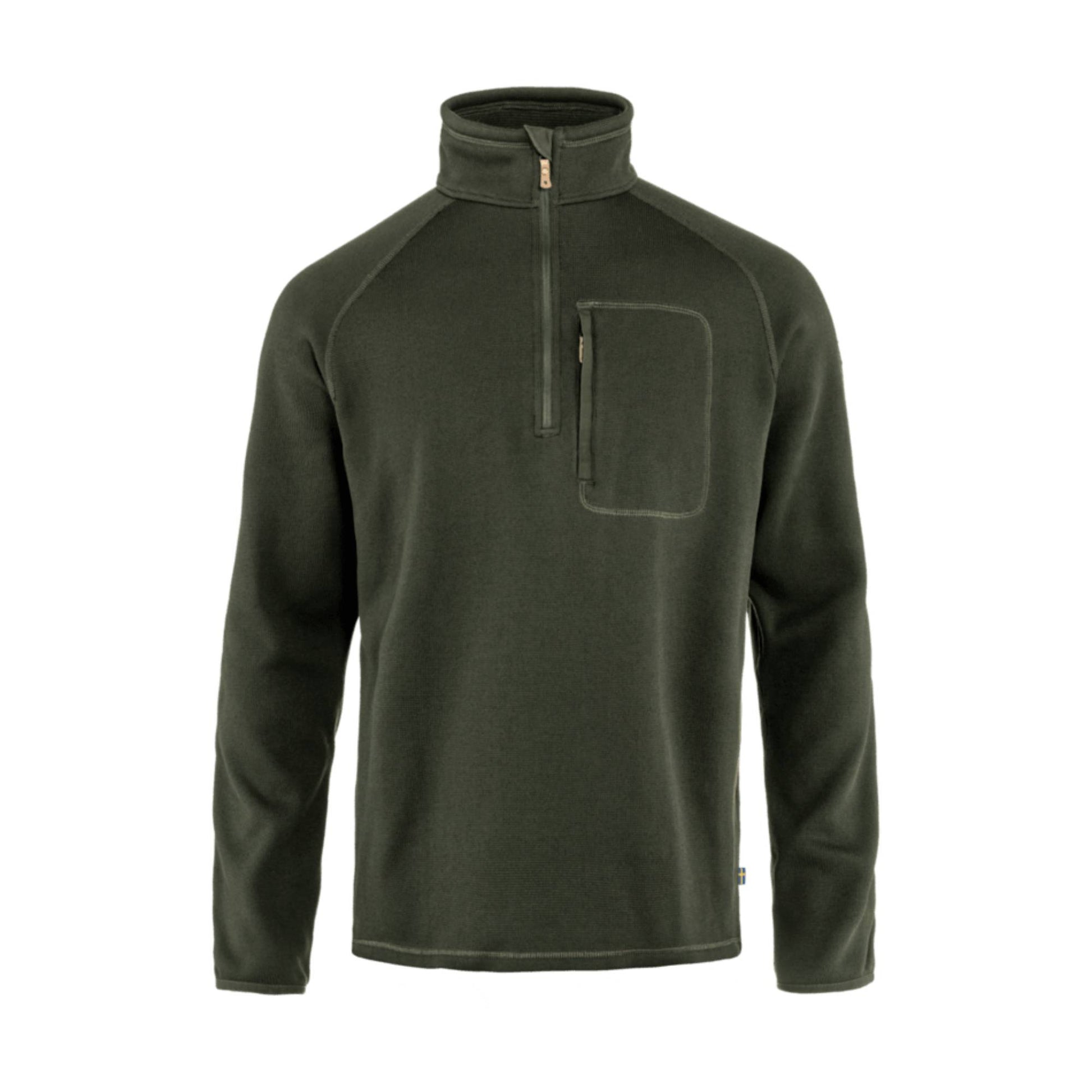 Fjallraven Ovik Mens Fleece Half Zip 2026 - Skiis & Biikes