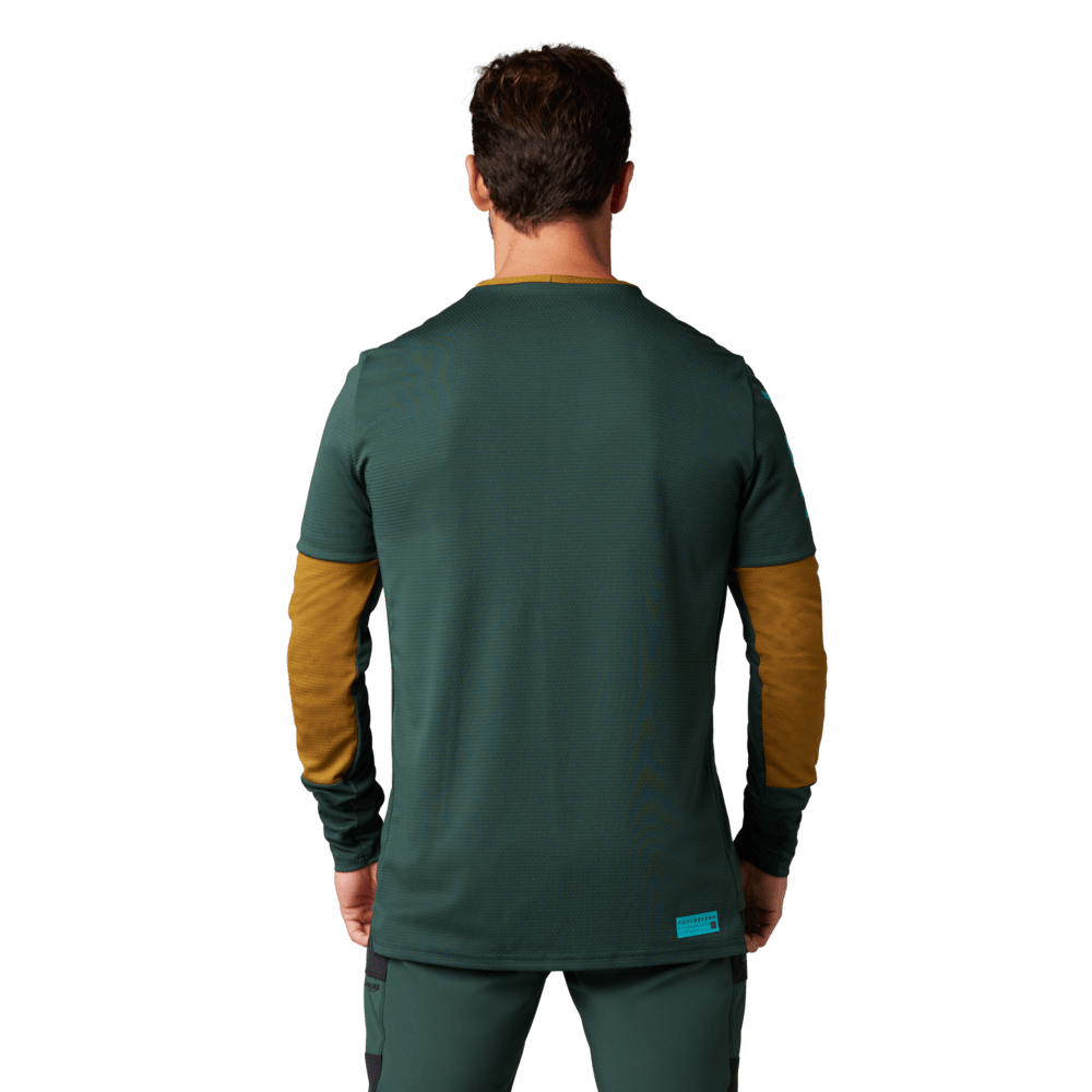 Fox Defend Foxhead Long Sleeve Mens Jersey - Skiis & Biikes