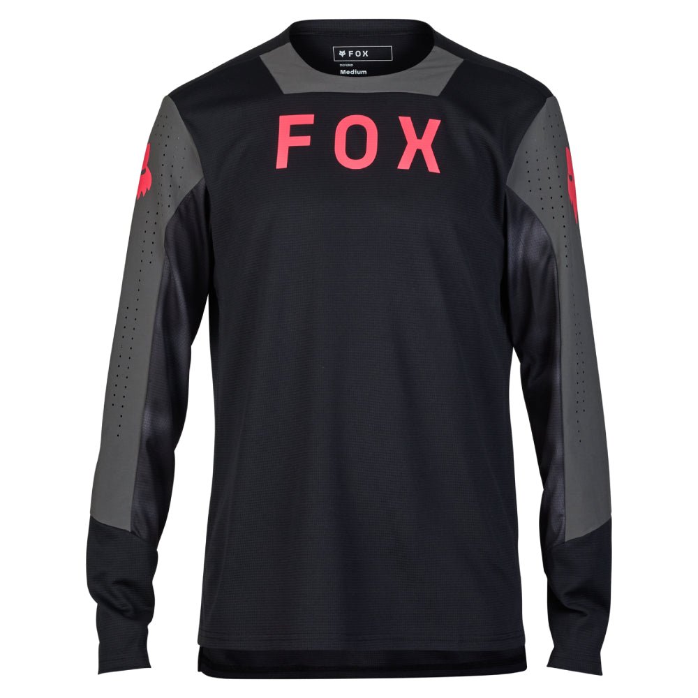 Fox Defend Long Sleeve Mens Jersey - Skiis & Biikes