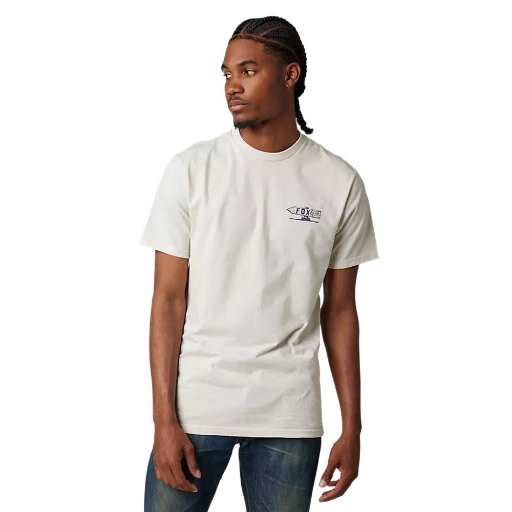 Fox Net New SS Premium Mens T-Shirt - Skiis & Biikes