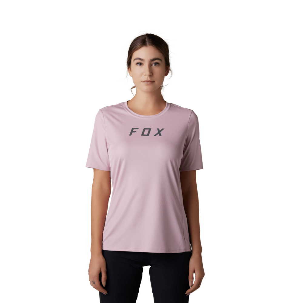Fox Ranger Moth Short Sleeve Womens Jersey - Skiis & Biikes