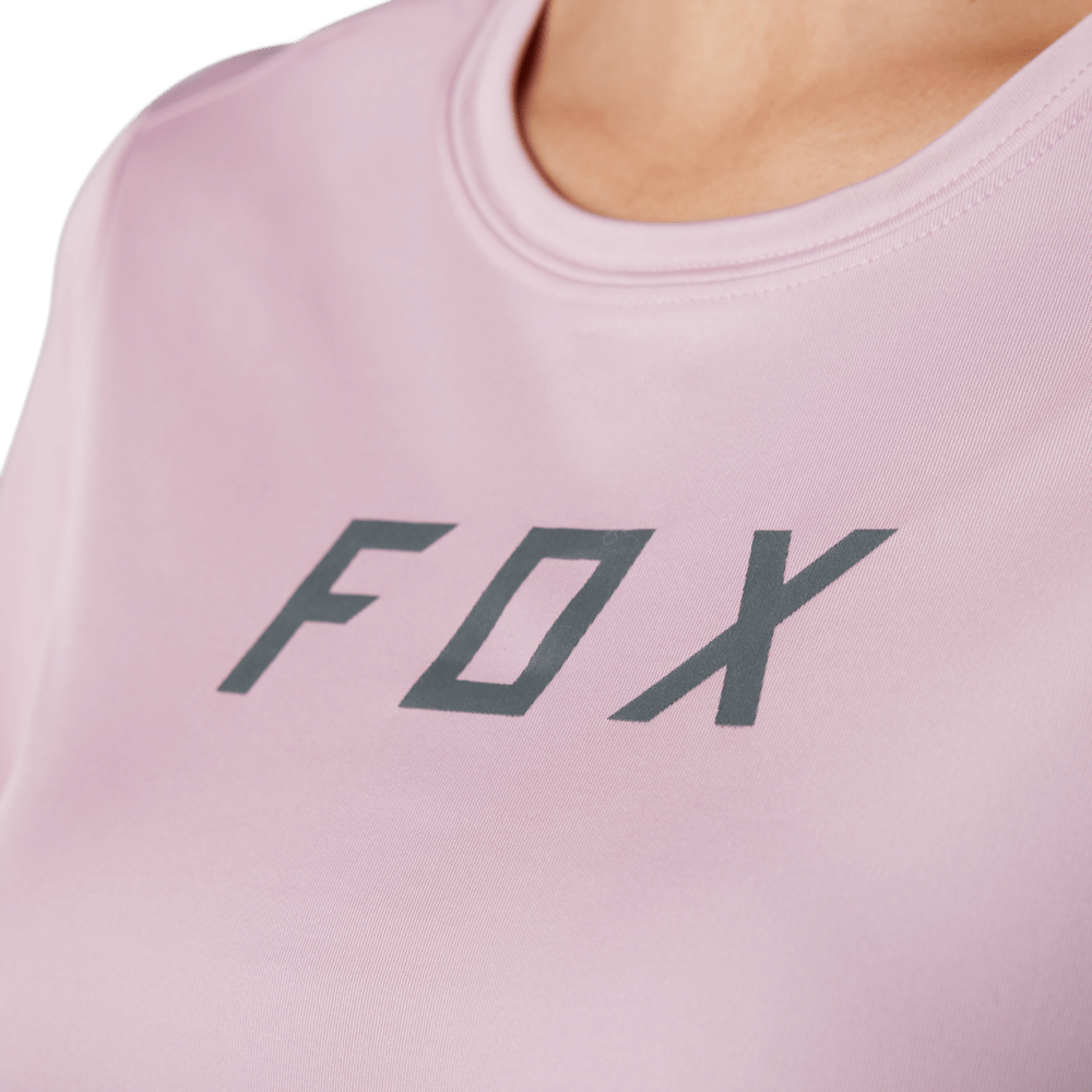 Fox Ranger Moth Short Sleeve Womens Jersey - Skiis & Biikes