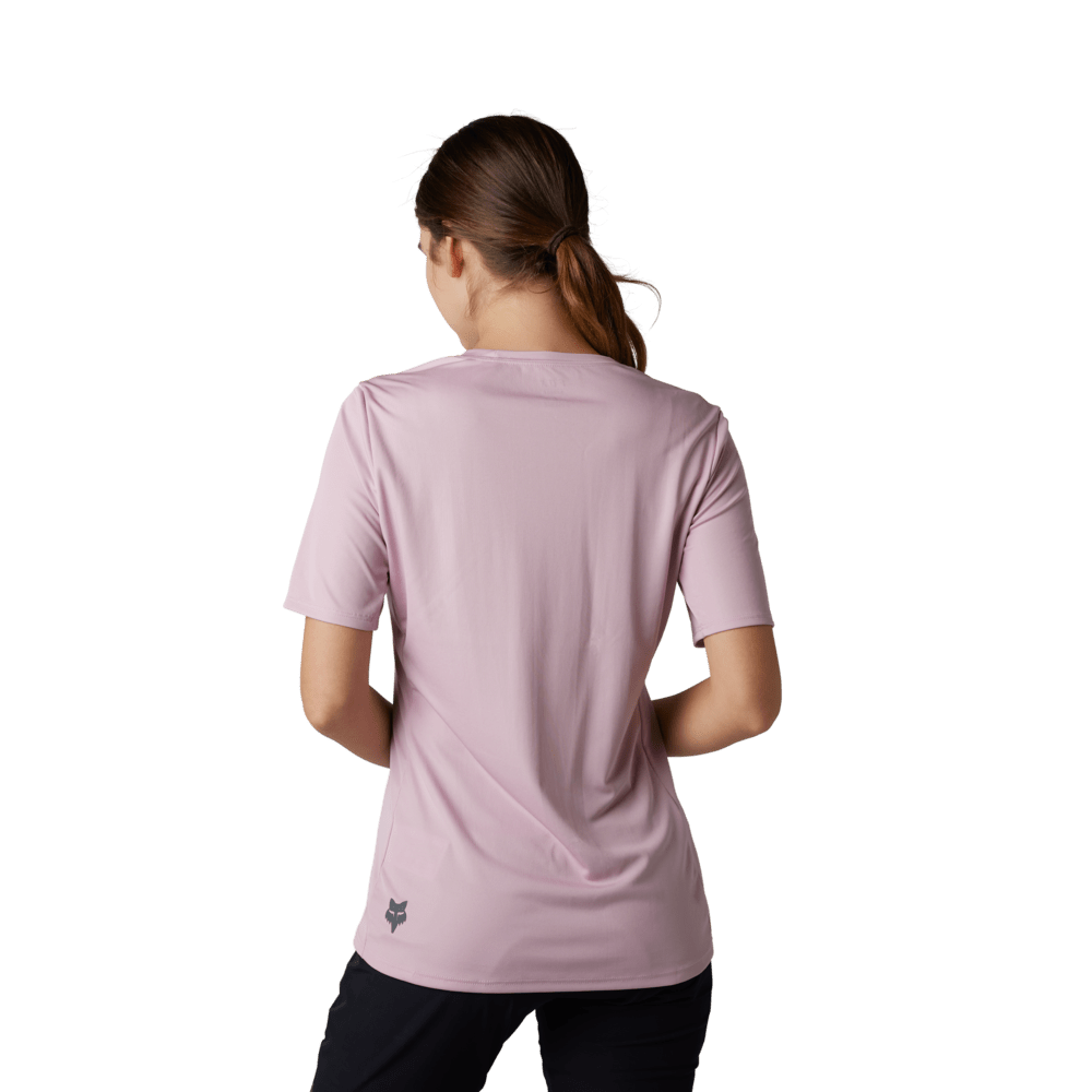 Fox Ranger Moth Short Sleeve Womens Jersey - Skiis & Biikes