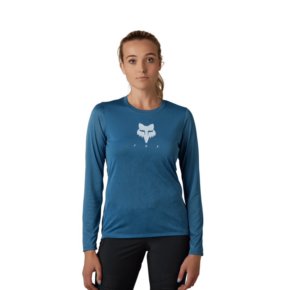 Fox Ranger Tru Dri Long Sleeve Womens Jersey - Skiis & Biikes