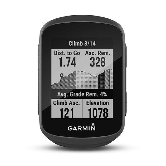 Garmin Edge 130+ Bundle Computer GPS HR Cadence Optional Black - Skiis & Biikes