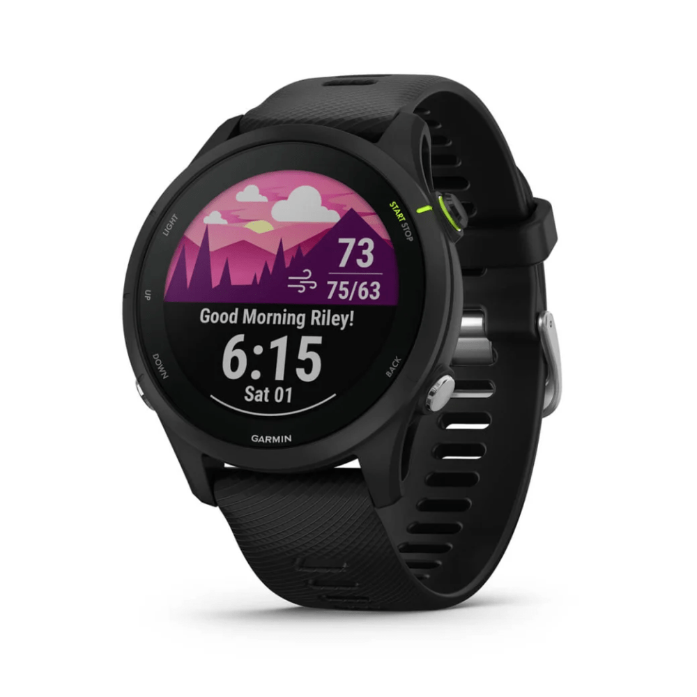 Garmin Forerunner 255 Music Watch Black - Skiis & Biikes