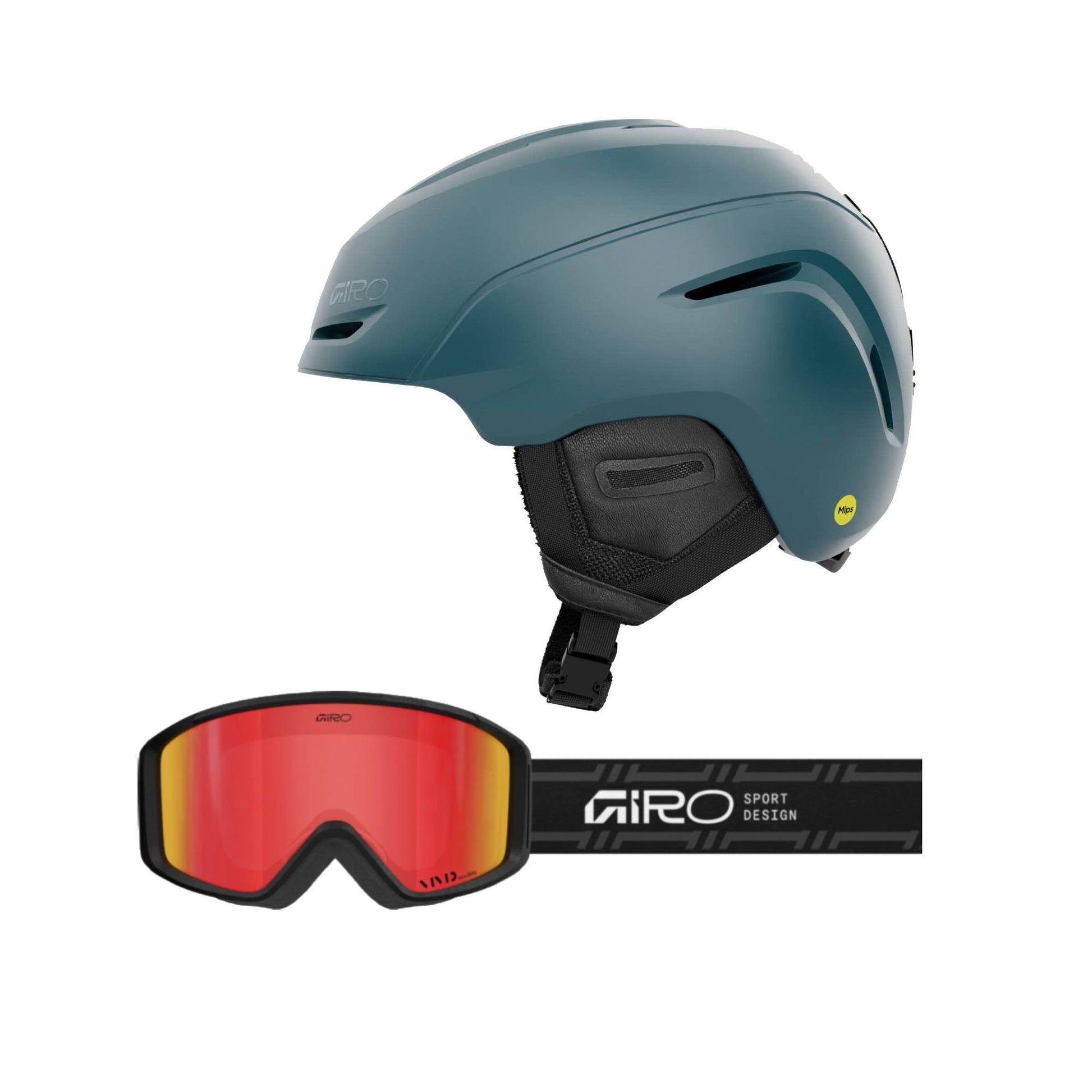 Giro Avera MIPS AF Womens Helmet + Index 2.0 AF Goggles 2026 Bundle - Skiis & Biikes
