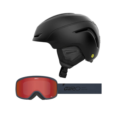 Giro Neo MIPS Helmet + Roam Goggles 2026 Bundle - Skiis & Biikes