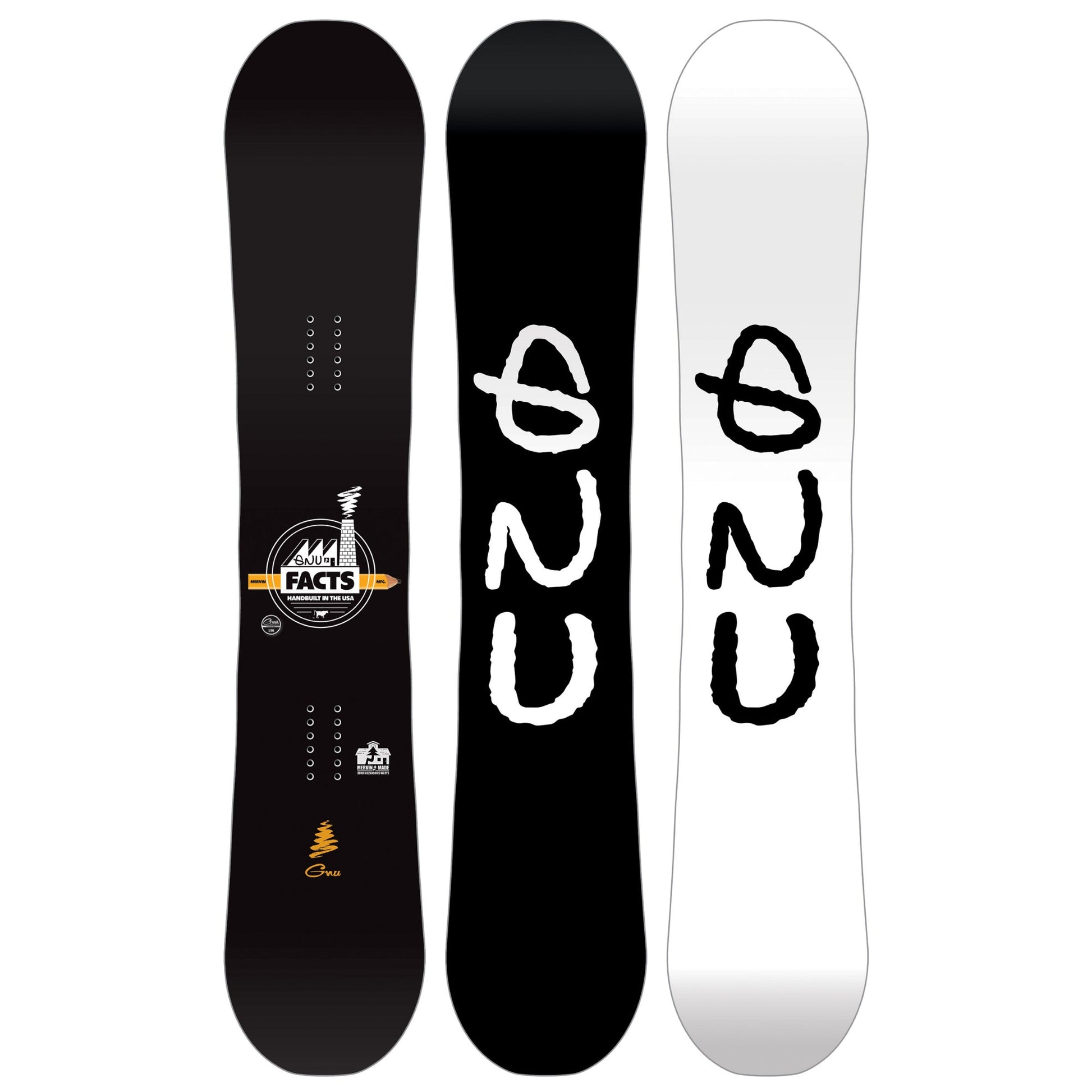 GNU Facts Snowboard 2026 - Skiis & Biikes