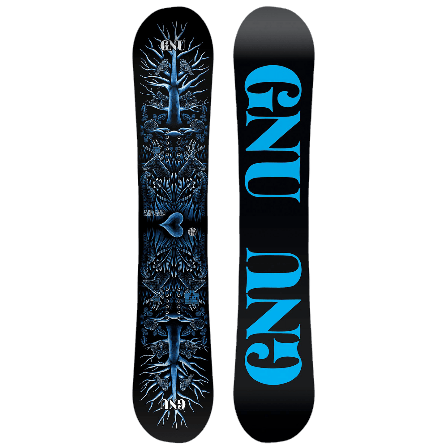 Gnu Ladies Choice Womens Snowboard 2025 - Skiis & Biikes