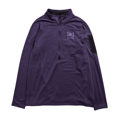 Burton AK Helium Mens Grid Fleece Half Zip 2027
