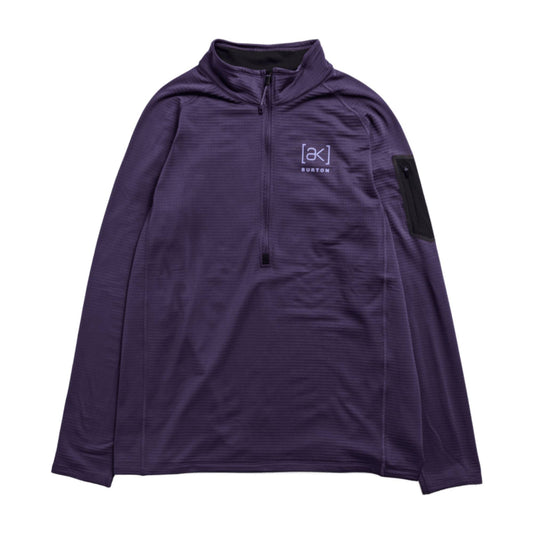 Burton AK Helium Mens Grid Fleece Half Zip 2027
