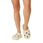 PJ Salvage Trees Womens Sherpa Clog Slipper 2027