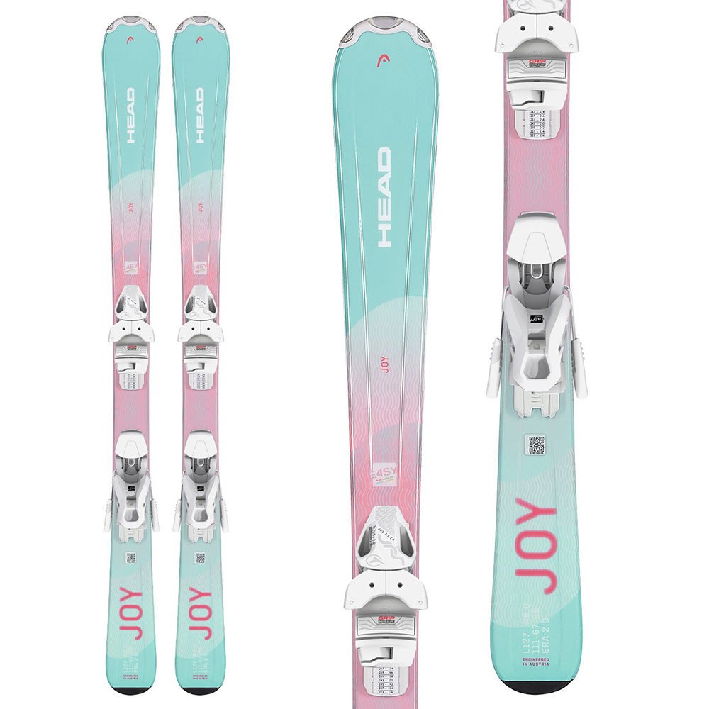 Head Joy Easy Junior Ski 127 + JRS 7.5 GW Binding 2024 - Skiis & Biikes