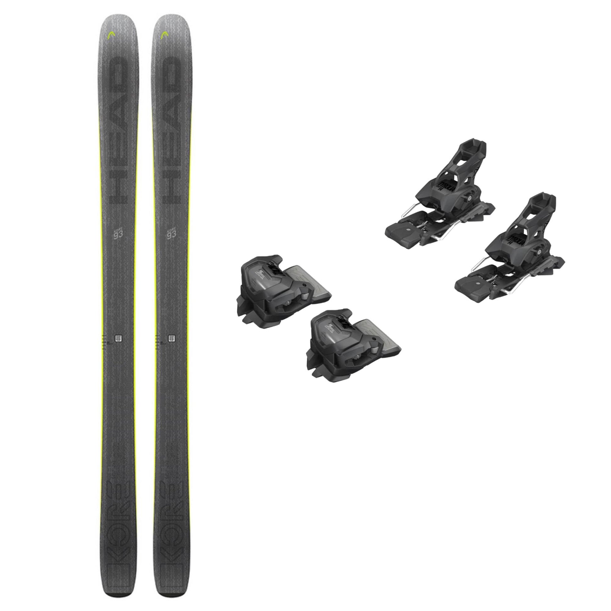 Head Kore 93 Ski and Tyrolia Attack 14 GW Bindings 2025 - Skiis & Biikes