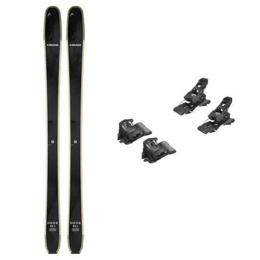 Head Kore 94 Ti and Attack 14 GW Black Binding 2026 - Skiis & Biikes