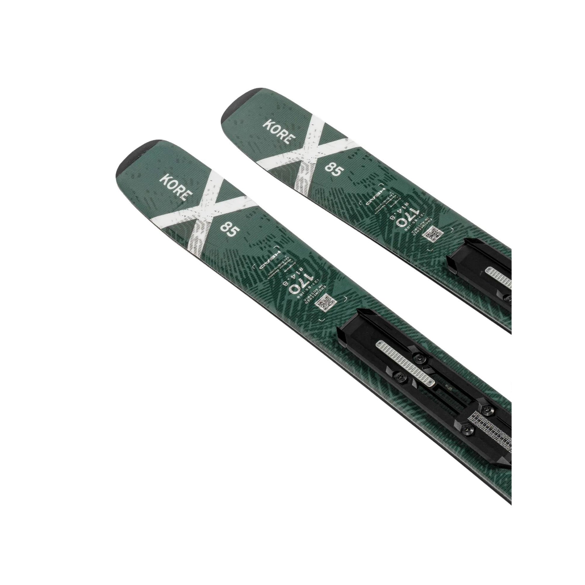 Head Kore X 85 Ski + PRW 11 GW Binding 2026 - Skiis & Biikes