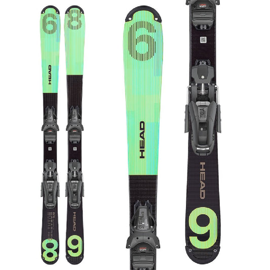 Head Oblivion Team Junior Ski 97 - 127 + JRS 4.5 GW Binding 2023 - Skiis & Biikes