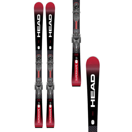 Head Supershape e - Rally Ski + Protector PR 13 GW Binding 2025 - Skiis & Biikes