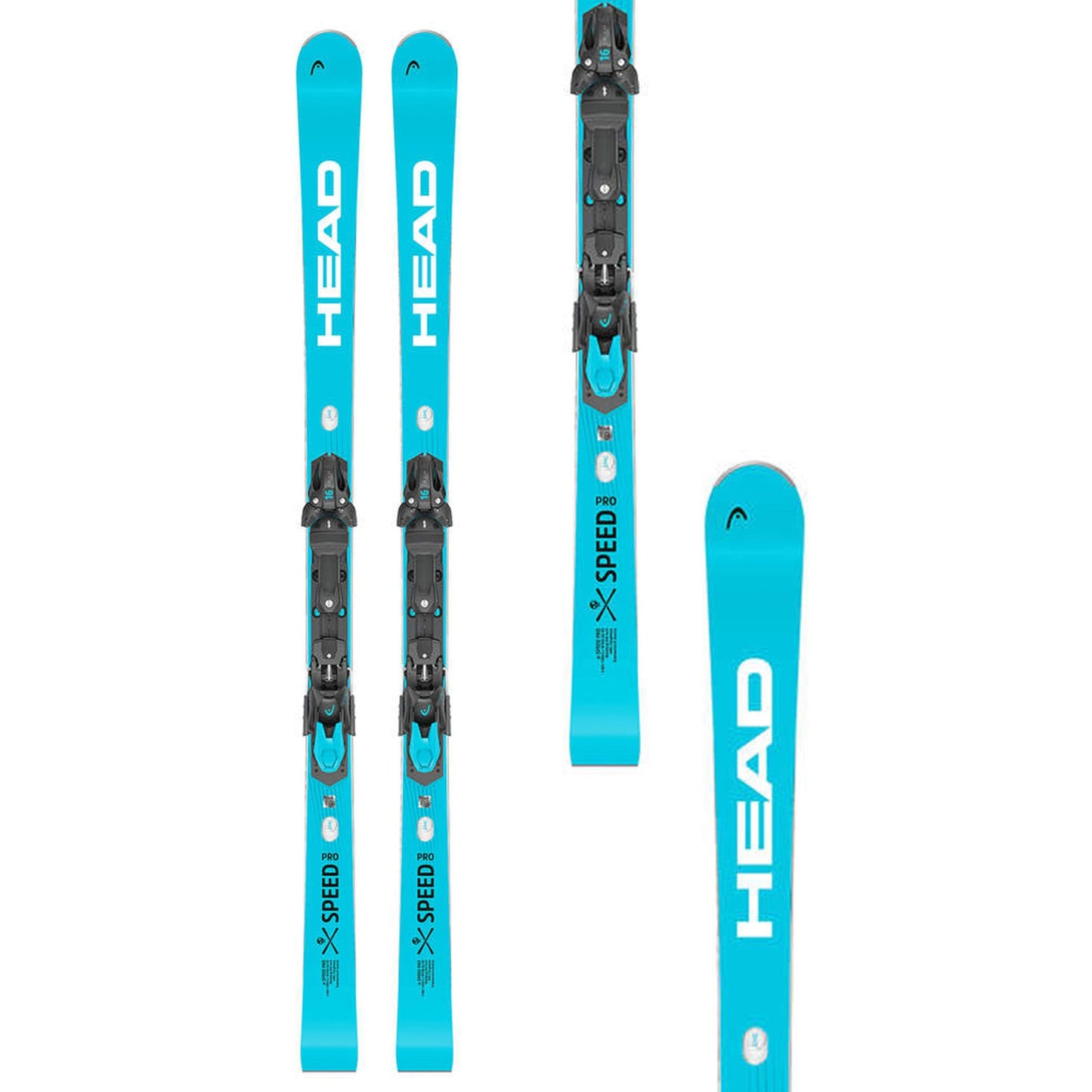 Head WC Rebels e - Speed Pro RP WCR 14 Ski + Freeflex 14 GW Binding 2025 - Skiis & Biikes