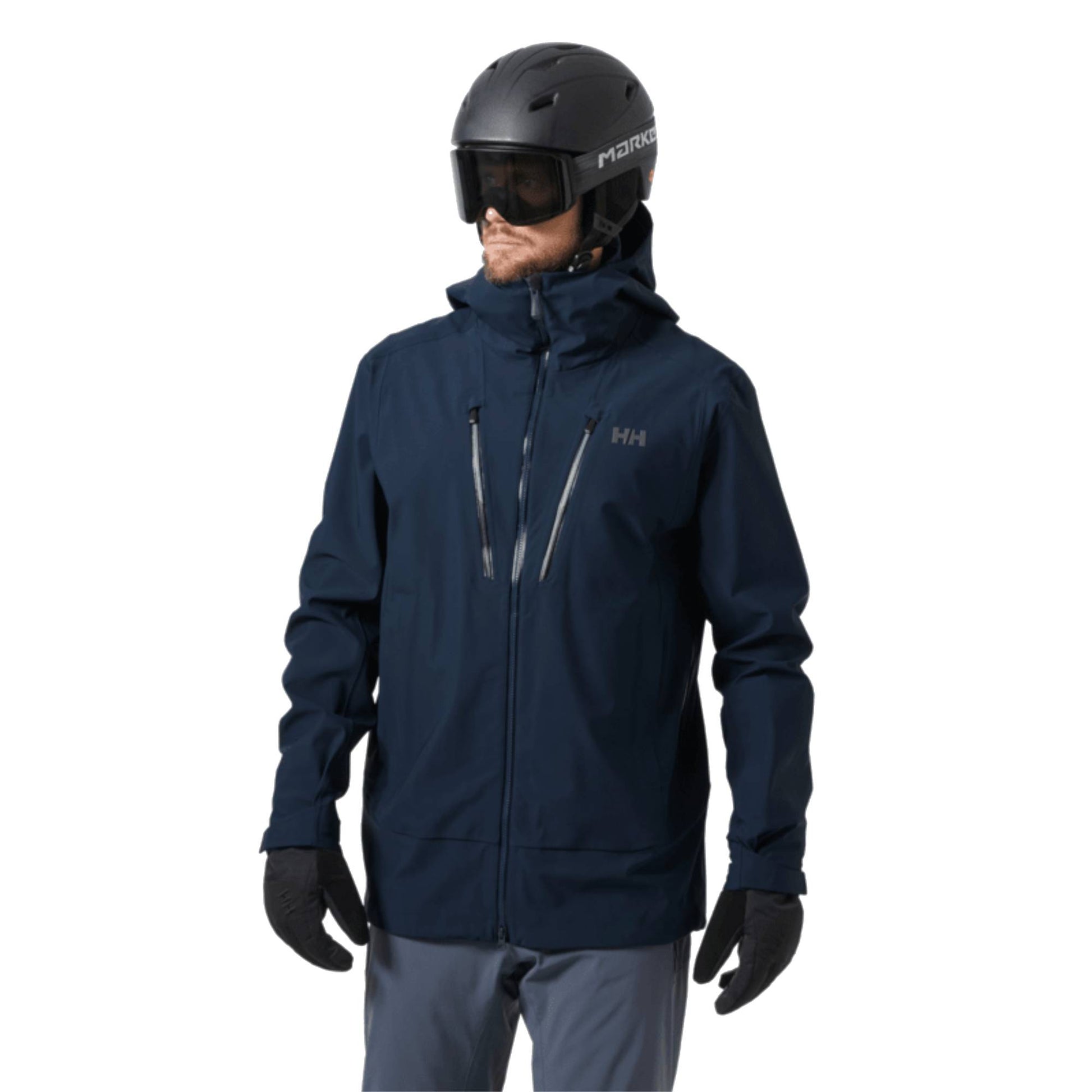 Helly Hansen Alpha Long Mens Shell Jacket 2026 - Skiis & Biikes