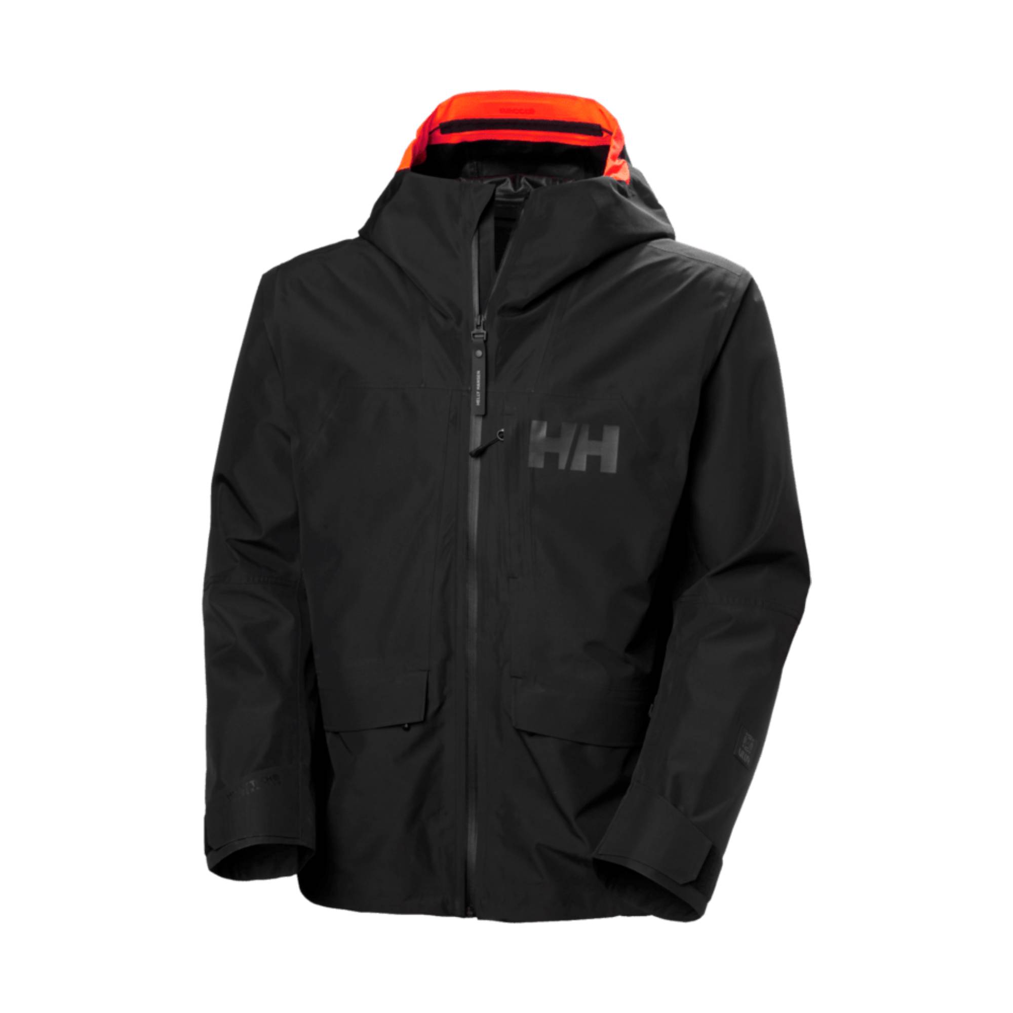 ジャケット・アウター 00s helly hansen tech shell jacket ヘリーハンセン ナイロンジャケット 2XL オレンジ HELLY HANSEN