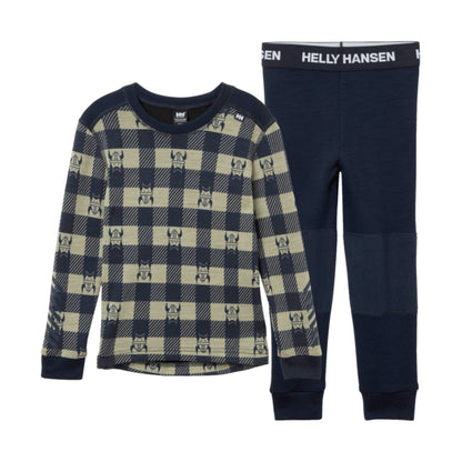 Helly Hansen Lifa Graphic Merino Preschool Set 2026 - Skiis & Biikes