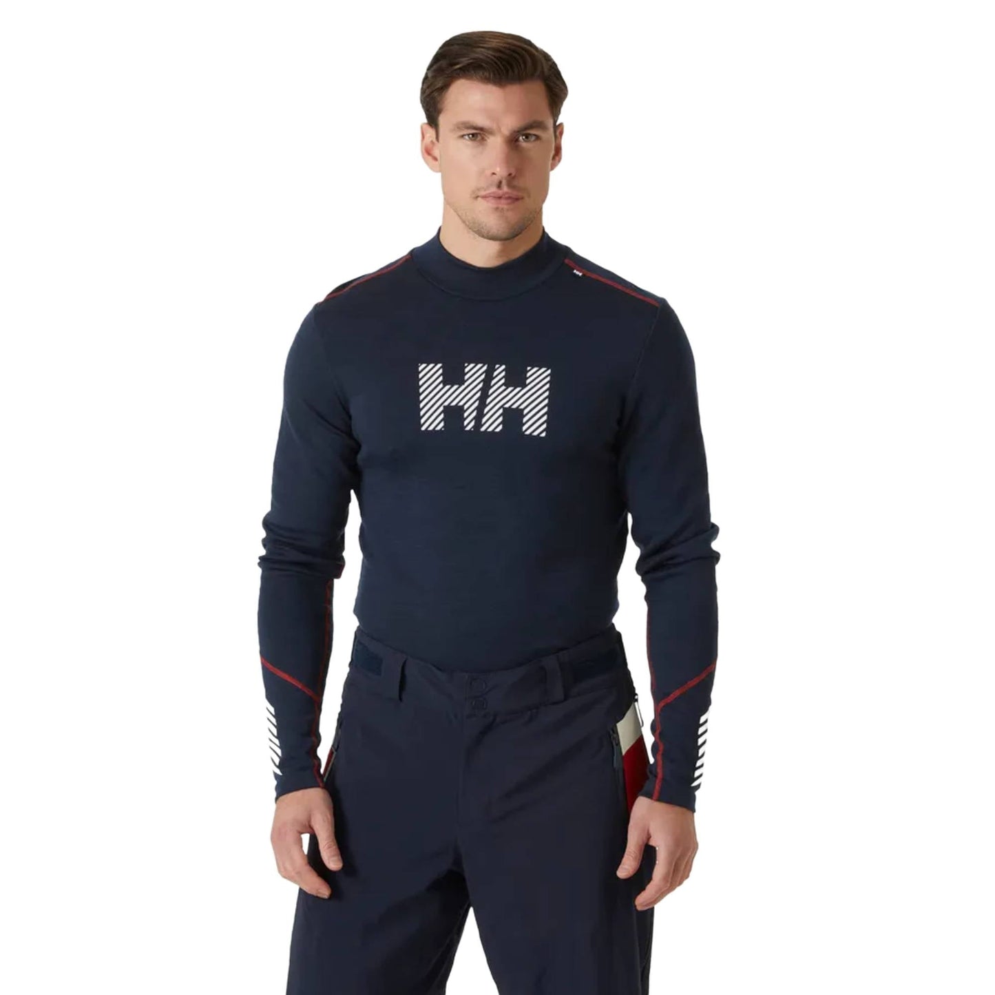 Helly Hansen Lifa Merino MW Logo Mens Crew 2025 - Skiis & Biikes